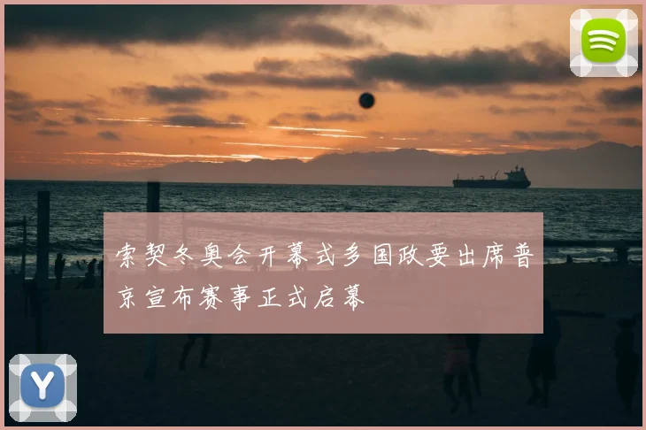 索契冬奥会开幕式多国政要出席普京宣布赛事正式启幕